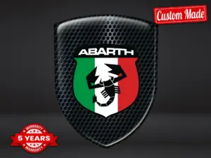 Fiat Abarth Car Body Stickers Max Lasting Modern Pro Stylish